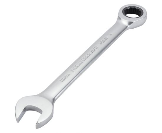 Набор ключей комбинированных трещоточных ROCKFORCE 8-19мм RF-51112 – изображение 5