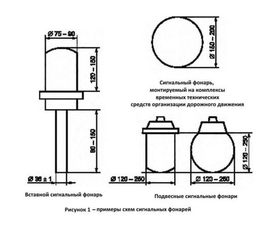 Сигнальный фонарь Технология ФС-12 ГОСТ 200x120 мм 00000012004 – изображение 5