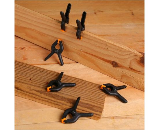 Быстрозажимная струбцина DEKO универсальная CL06, 6шт. 065-0557 – изображение 6