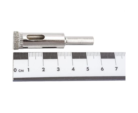 Коронка алмазная без направляющего сверла по стеклу и керамической плитке 12 мм РЕЗОЛЮКС 63012 – изображение 6