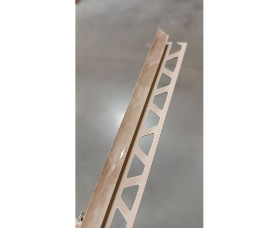 Раскладка внутренняя для плитки Ideal 8 мм, 2.5 м, 105 мрамор светло-бежевый Вп8 105 МРМ СБЖ – изображение 7