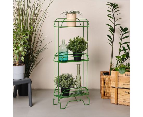 Стеллаж ЧМЗ Модулус 30x15x78,5 см, цвет зеленый 502-009-03 – изображение 8