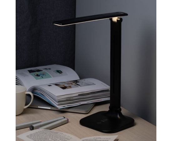Светодиодный настольный светильник ЭРА NLED5108WBK черный Б0057203 – изображение 8