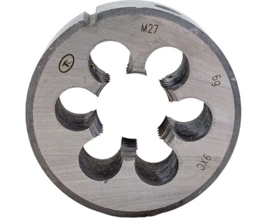 Метрическая плашка ТехноСталь М27.0х3.0 9ХС t240102 