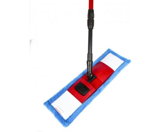 Швабра для уборки Hausmann с насадкой из микрофибры с телескопической ручкой P-211 