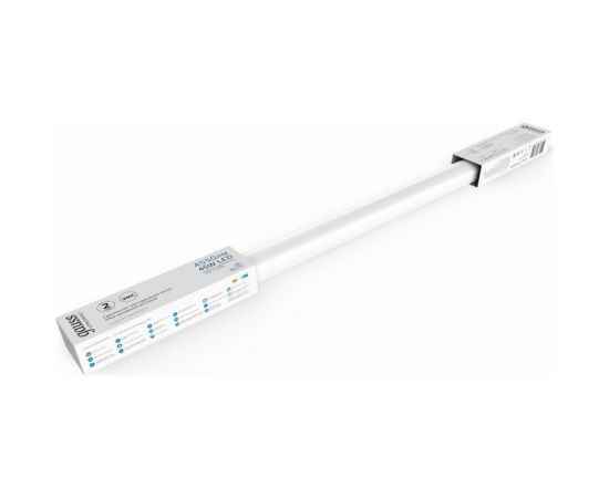 Светодиодный линейный светильник Gauss IP65 590х40х30мм 18Вт 1300lm 4000К матовый 143424218 