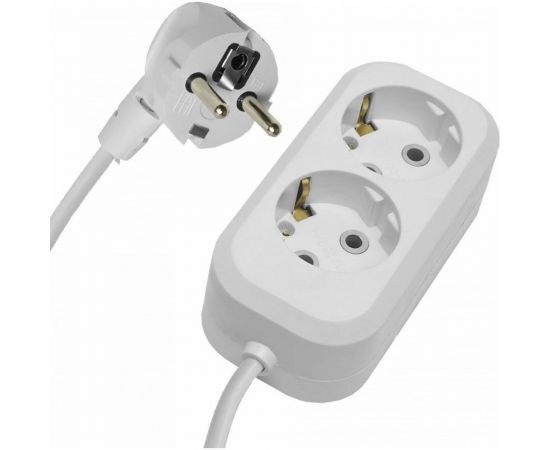 Удлинитель STEKKER 2 гнезда с/з 3x0,75, 3м, серия Home HM01-21-03, Ухз-10 39206 