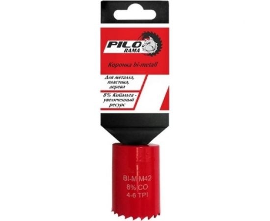 Коронка биметаллическая М42 Cobalt 8% 83 мм Pilorama 570083 