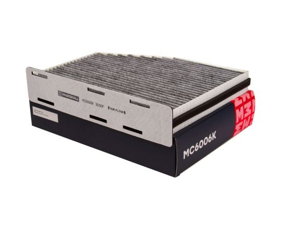 Фильтр салонный угольный Skoda Octavia II (1Z) 04-, VW Golf V, VI 03-, VW Passat (36, 3C) MARSHALL MC6006K 