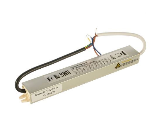 Блок питания SWG MINI Al TPW, 30 W влагозащитный, 24 V, MTPW-30-24 00-00005629 