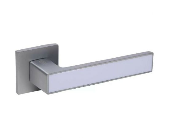 Ручка PALIDORE А-532 SILVER матовое серебро с белой вставкой 98761155 