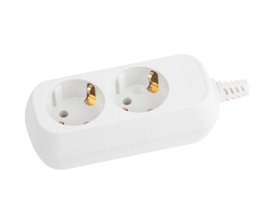 Колодка ЭРА KX-2e 2 розетки, с зазeмлением Б0028339 