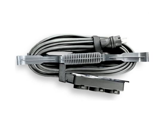 Силовой удлинитель на рамке iTOK с заземлением серии iCONNECT КГтп-ХЛ 3x2,5 мм 3 гнезда IP44 ГОСТ 30 м i-CONNECT-SUR-KG-325-3-44-30 