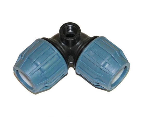 Уголок ПНД под спринклер JASON 25х25 мм х 1/2" Гроссис 7010884 