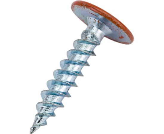 Прессшайба Качественный КРЕПЕЖ 4.2х19 мм, коричневая медь RAL 8004, острая, 250 шт 0300225 КЧ 