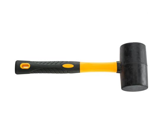 Резиновый молоток (киянка) HARDY 75 мм, ручка 2K, черный 2028-920075 
