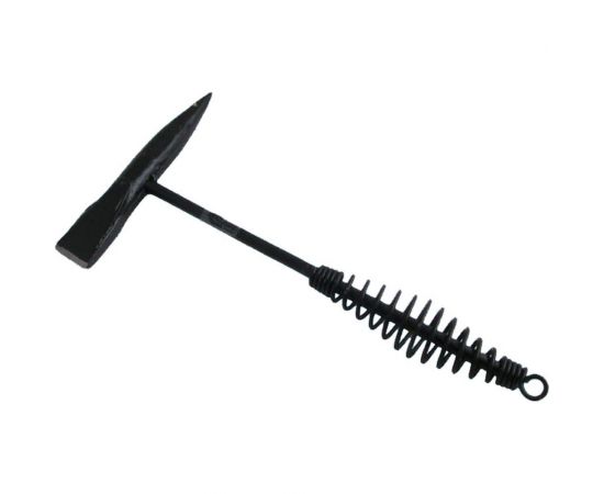 Молоток сварщика 500 г с металлической подпружиненной ручкой для снятия окалины HL0059 CNIC 3509 