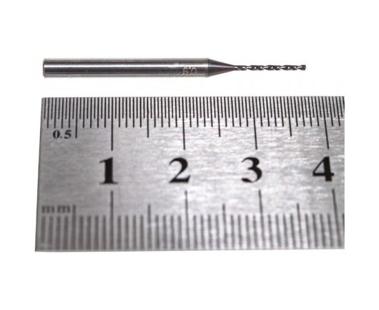 Микросверло без канала СОЖ тип N (0.9 мм, твердый сплав, TiAlN) Guhring 5652 0,900 – изображение 2
