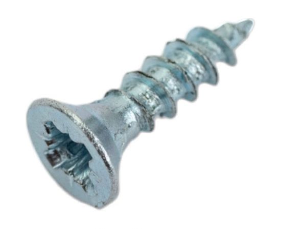 Шуруп крепежная техника белый цинк, 2,5x10 1500 шт. 431433 БК – изображение 2