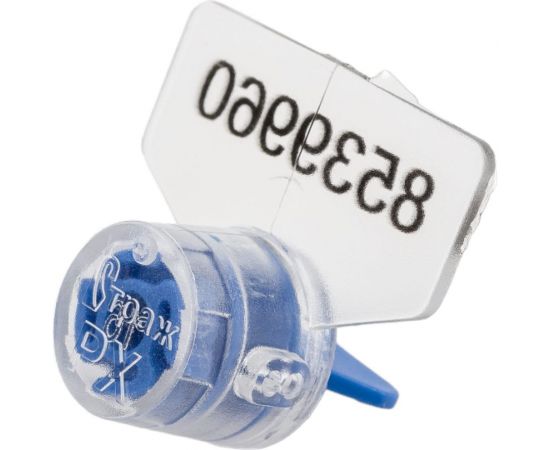 Пластиковая роторная номерная пломба Пломба.Ру Цвет синий 100 шт. КПП-3-2030 РХ3 825704 – изображение 2