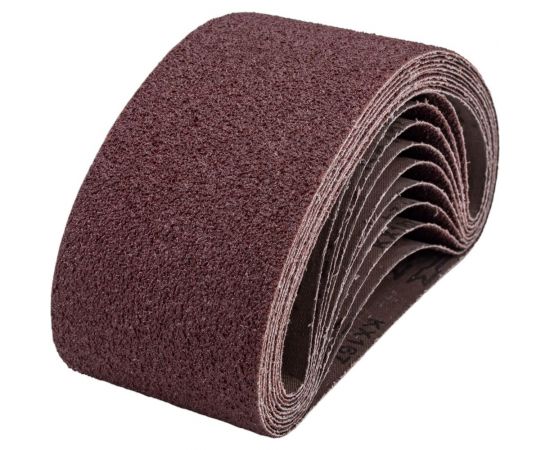 Шлифлента (5 шт; 610x100 мм; 14А Р24 SA48001H) для шлифмашин CNIC 41214 – изображение 2