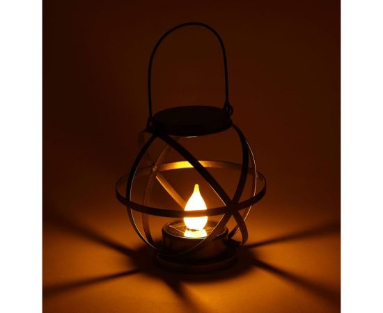 Садовый светильник ЭРА ERASFM01 Лофт подвесной с ручкой, металл, 26 см Б0044845 – изображение 2