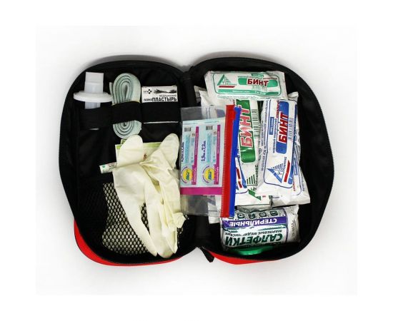 Аптечка Tplus 250x80x140 мм, оксфорд 600, красный T014083 – изображение 2