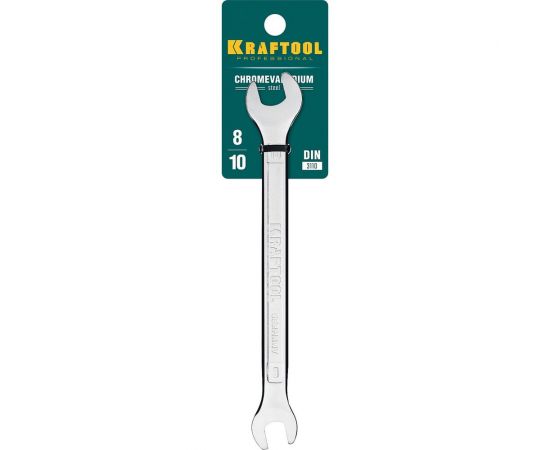 Рожковый гаечный ключ Kraftool 8 x 10 мм 27033-08-10_z01 – изображение 2
