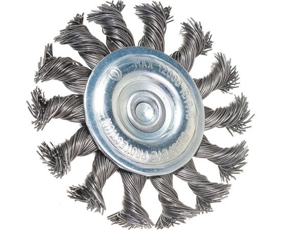 Корщетка-колесо 75 мм для дрелей FIT IT 38585 – изображение 2