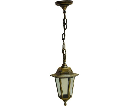 Садово-парковый светильник ЭРА НСУ 0660001 Адель1, бронза, шестигранный, подвесной Б0048109 – изображение 2