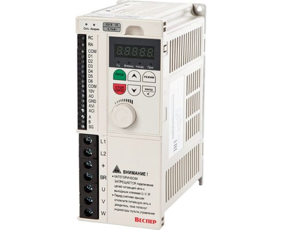 Преобразователь частоты Веспер E4-8400-015H 11кВт 380В, со съемным пультом VSP5965 – изображение 2