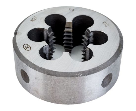 Метрическая плашка ТехноСталь М27.0х3.0 9ХС t240102 – изображение 3