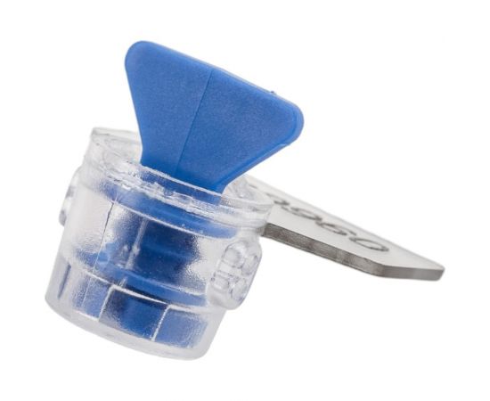 Пластиковая роторная номерная пломба Пломба.Ру Цвет синий 100 шт. КПП-3-2030 РХ3 825704 – изображение 3