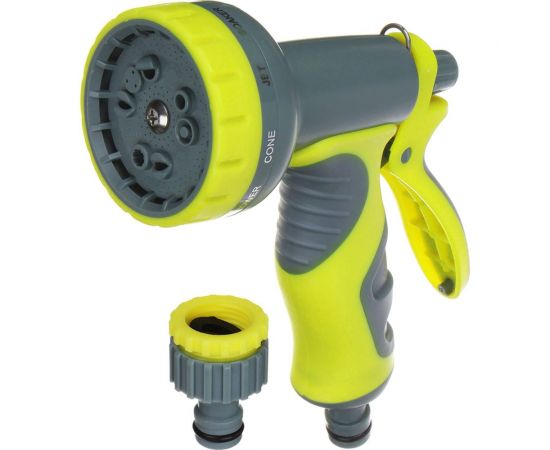 Растягивающийся шланг INBLOOM 15 м, латекс, полиэстер, латунь 168-023 – изображение 3