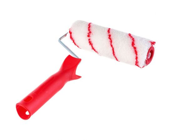 Валик в сборе Акор L180 мм, d6 мм, крас. нить полиамид туба 40мм 4607044334595 – изображение 3