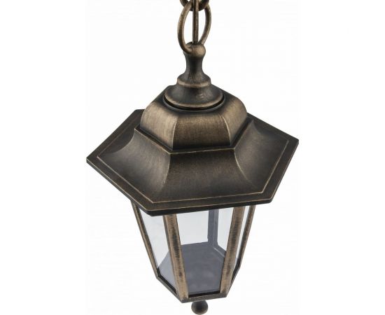 Садово-парковый светильник ЭРА НСУ 0660001 Адель1, бронза, шестигранный, подвесной Б0048109 – изображение 4