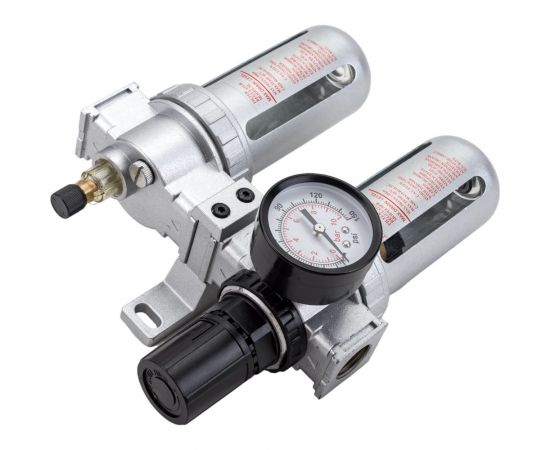 Блок подготовки воздуха 1/2" для пневмосистемы ROCKFORCE RF-AFRL804 – изображение 4