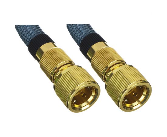 Растягивающийся шланг INBLOOM 15 м, латекс, полиэстер, латунь 168-023 – изображение 4