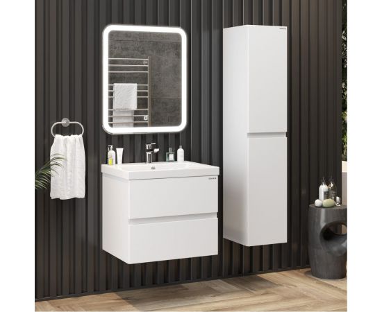 Тумба с раковиной Onika эвада 70 подвесная, белая (ум. como 70) 107059 – изображение 4