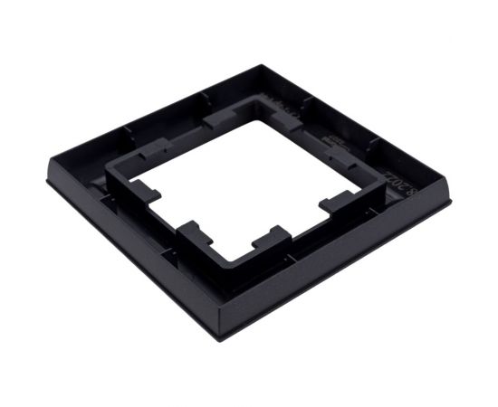 1-местная рамка IEK Brite ip44 ру-1-брч-44 черный BR-M12-44-K02 – изображение 4