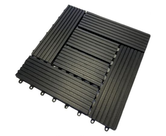 Садовый паркет MasterDeck Антрацит 11 шт. 100610000 