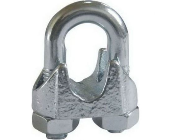 Зажим для стальных канатов vipкрепеж оцинкованный, 5 мм, 1 шт. 17804 VIP 