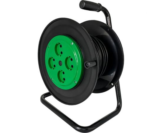 Электрический удлинитель на катушке SVET 30м/4розетки без заземления (КГ 2x1),16А УХ-16-4-30-К КГ 2x1 EV0451-5222 