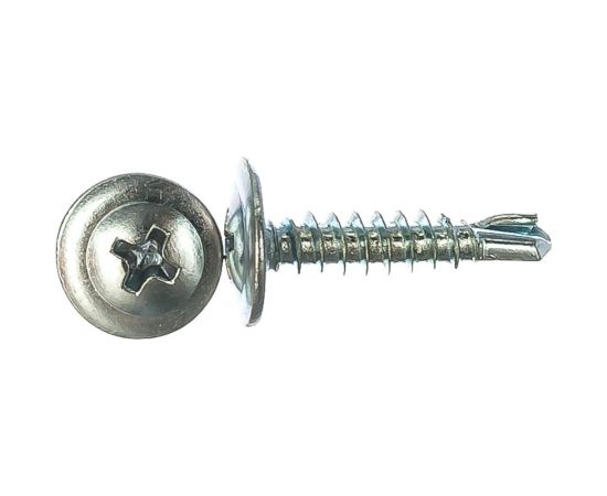 Саморез с прессшайбой VIPКрепеж сверло 4,2х19 158 шт 30506 VIP 