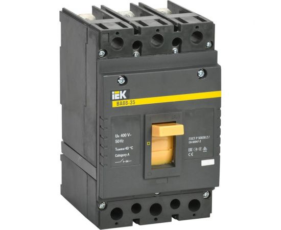 Автоматический выключатель IEK ВА88-35 3Р 250А 35кА SVA30-3-0250 