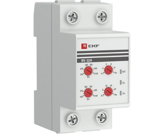 Реле напряжения EKF PROxima RV-32A, сквозное подключение, SQ rv-32a 