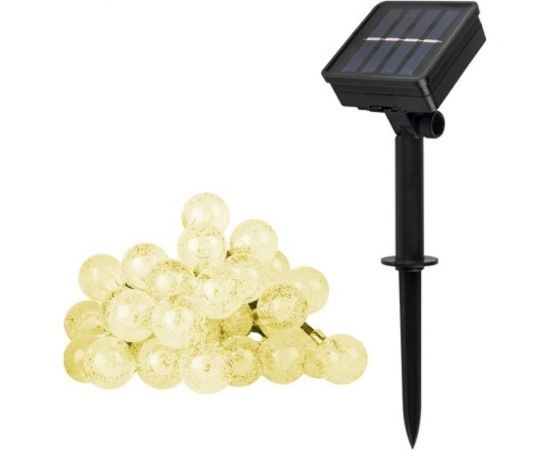 Солнечный светильник ФАZА SLR-G05-30Y гирлянда, шарики, желтый 5033368 