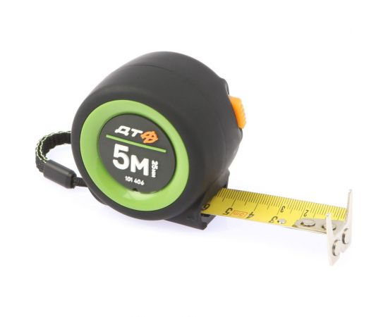Рулетка Дело Техники в обрезиненном корпусе Компакт 5м?25мм 101406 