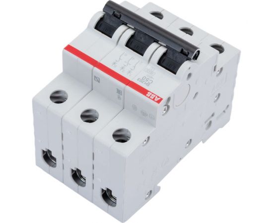 Автоматический выключатель ABB sh203 3-полюсной, c50 2CDS213001R0504 – изображение 2
