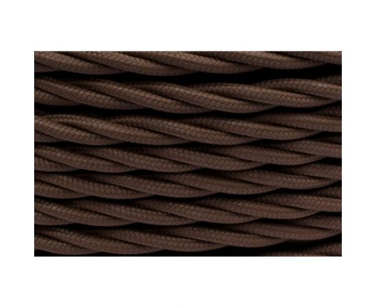 Провод Bironi 2x1,5, коричневый, матовый, 10 метров B1-424-72-10 – изображение 2